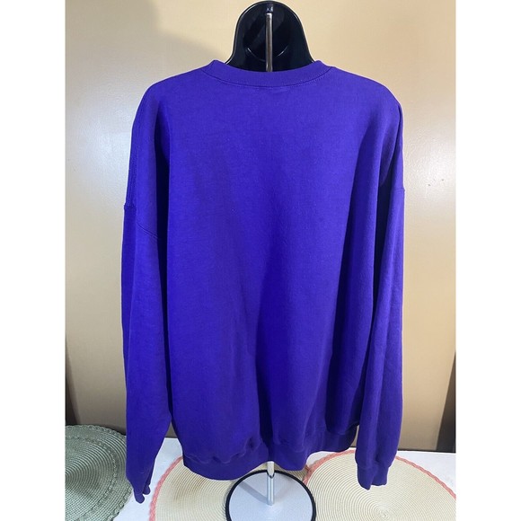 Star Wars Yoda Print Gildan Purple Pullover Sweatshirt Size XL - Picture 13 of 16